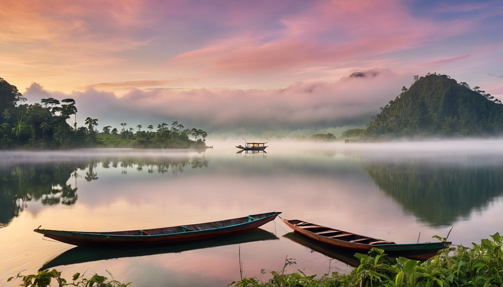 exploring paniai lake adventure