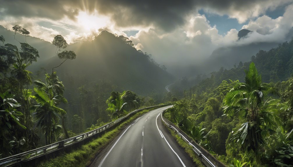 trans papua road overview