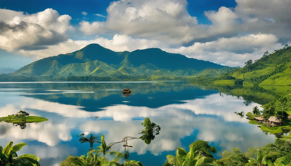 exploring sentani lake beauty