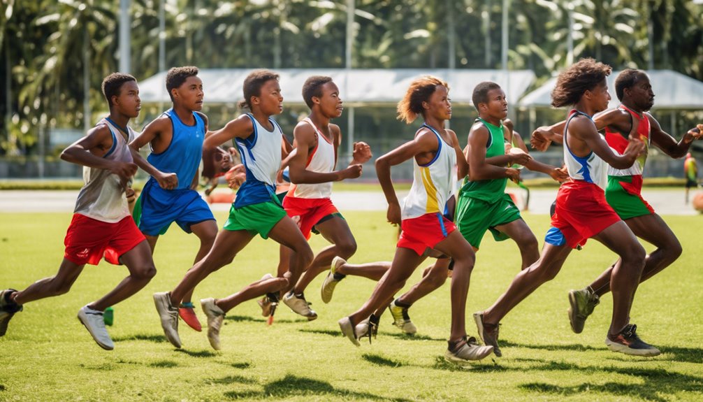 improving sports facilities papua