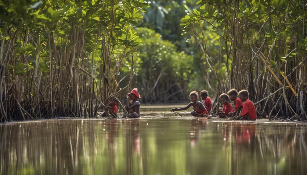 mangrove planting mitigates climate change