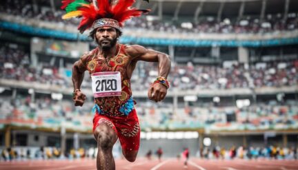 papua athletes shine brightly