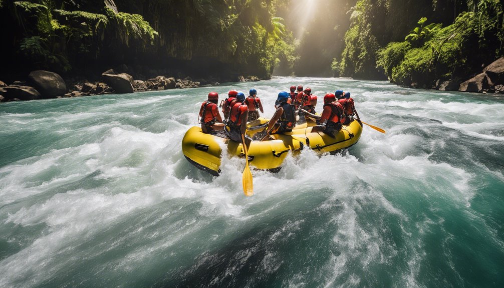 river rafting adventure thrill