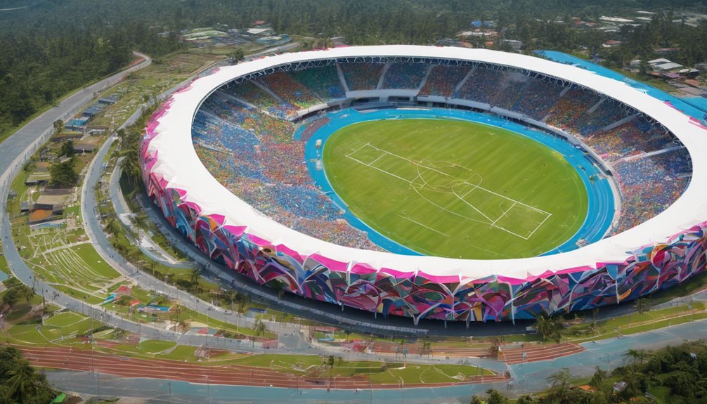 sports infrastructure development papua