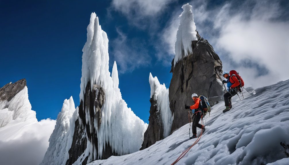 thrilling climbing route adventure