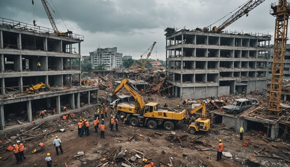 tower collapse incident bekasi