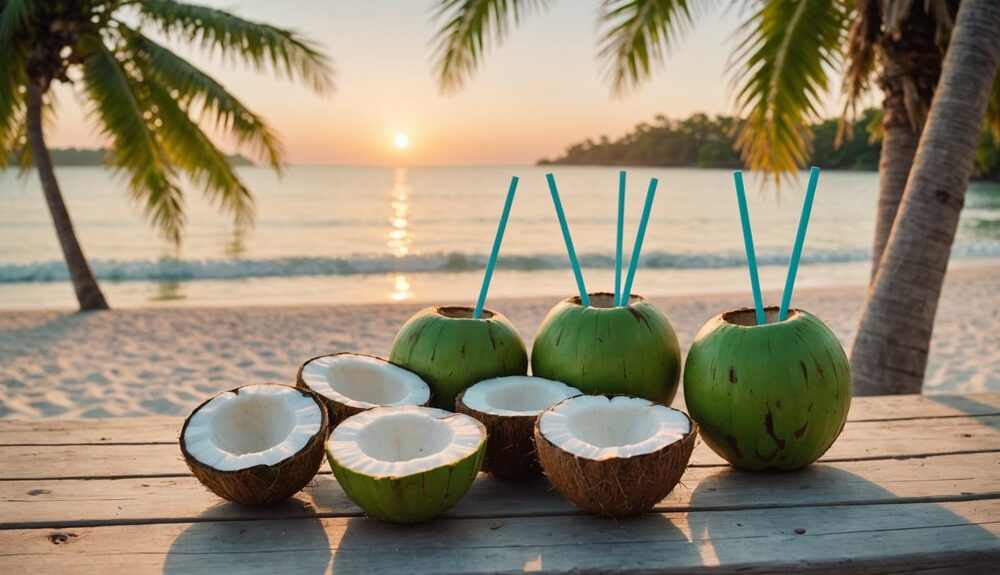 when to drink coconut water