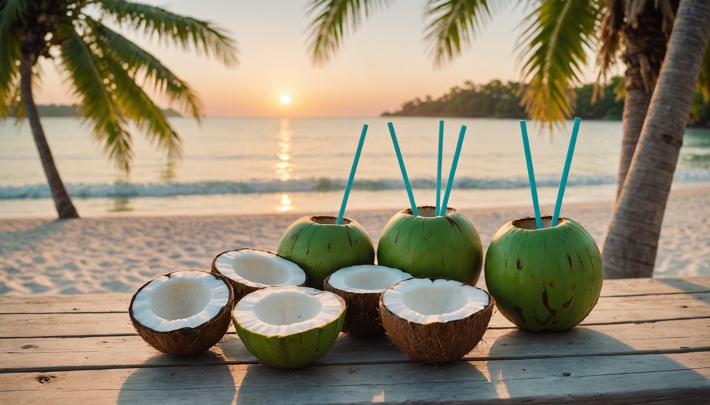 when to drink coconut water