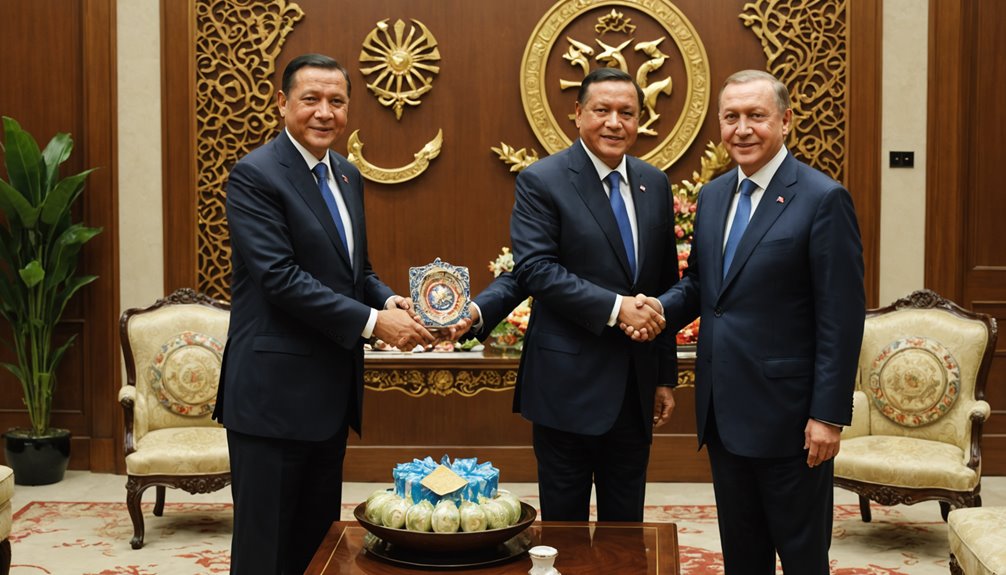 prabowo erdogan friendship gifts