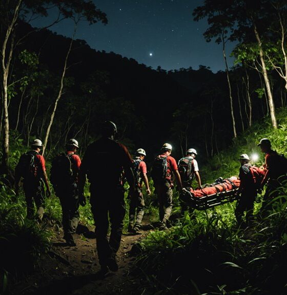 volunteer mountain rescue operation