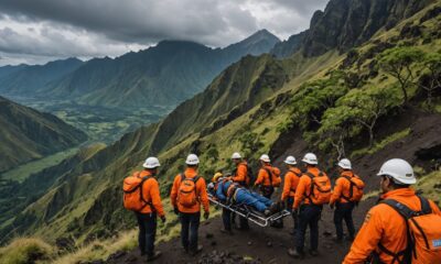climber Rinjani Brazil penyelamatan