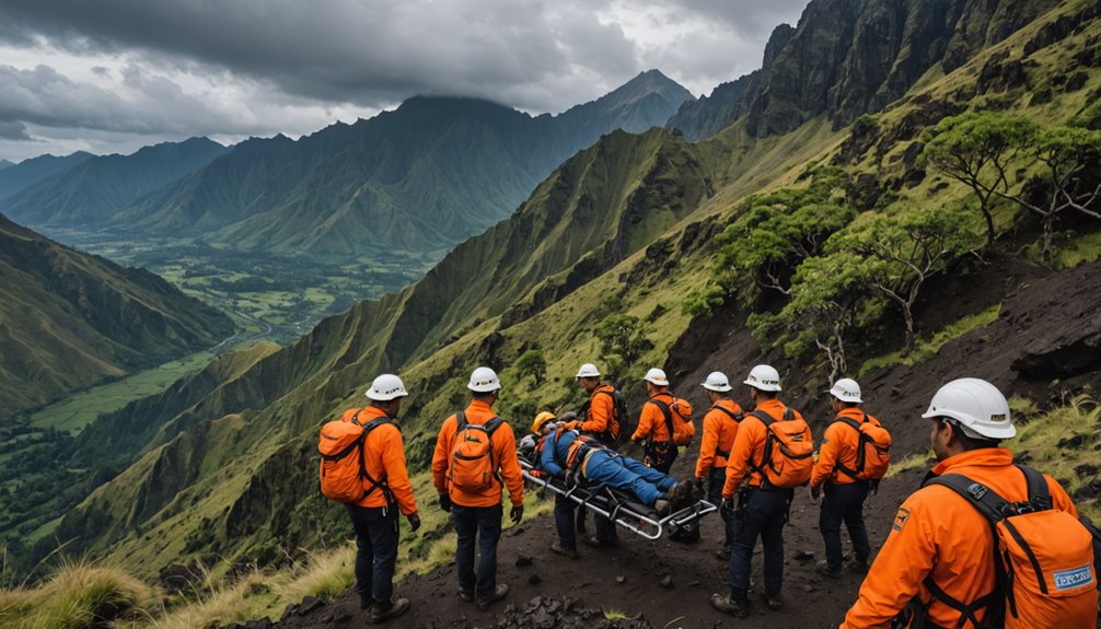 climber Rinjani Brazil penyelamatan