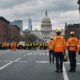 waspada tinggi di Washington dan New York